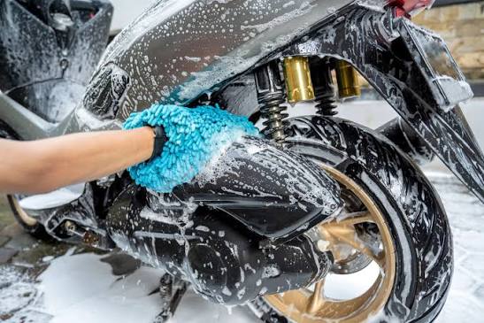 Motorcycle Detailing Work